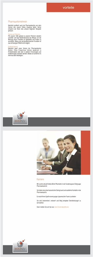 Brochure Design by barinix for additiv | Design: #1378308