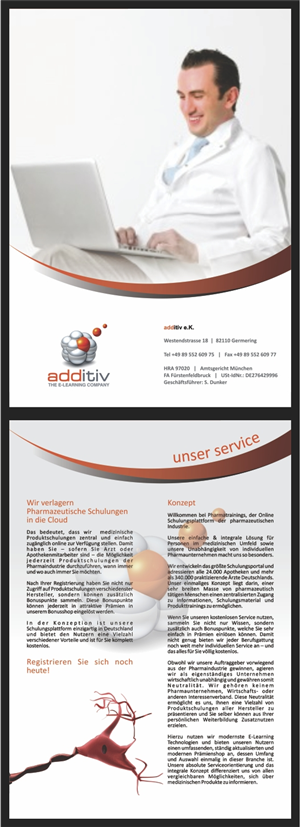 Brochure Design by barinix for additiv | Design: #1378827