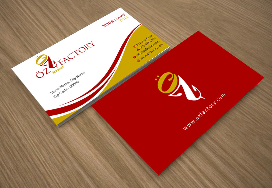 Diseño de Tarjeta de Presentación por Infinitive Technology para Öz | Diseño #4944082