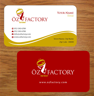 Business Card Design by Infinitive Technology for Öz | Design: #4944219