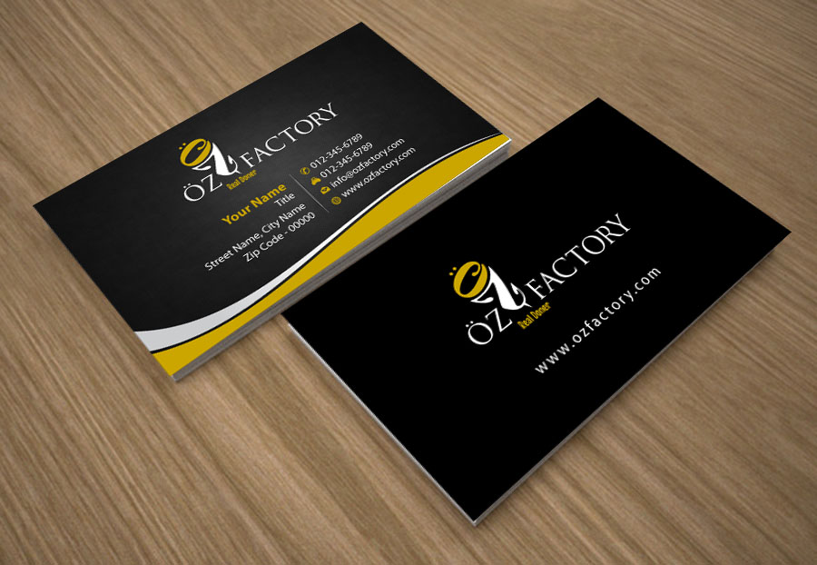 Diseño de Tarjeta de Presentación por Infinitive Technology para Öz | Diseño #4944521