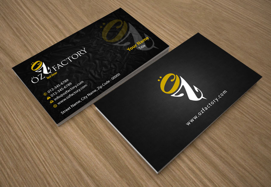 Business Card Design by Infinitive Technology for Öz | Design #4944549