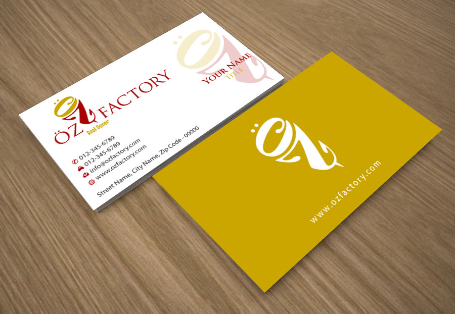 Design de Carte de Visite par Infinitive Technology pour Öz | Design #4944567