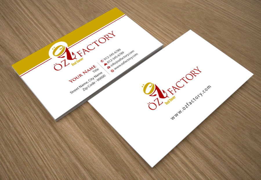 Design de Carte de Visite par Infinitive Technology pour Öz | Design #4944678