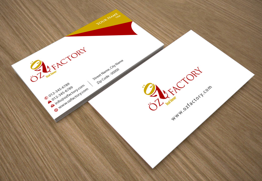 Design de Carte de Visite par Infinitive Technology pour Öz | Design #4954353