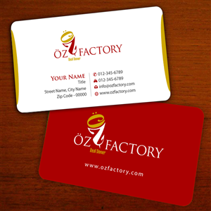 Design de Carte de Visite par Infinitive Technology pour Öz | Design : #4954390