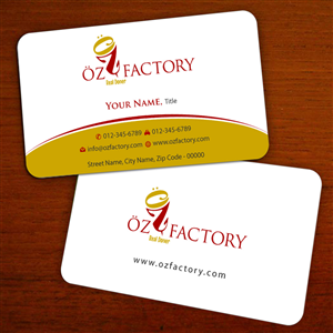 Design de Carte de Visite par Infinitive Technology pour Öz | Design : #4954408