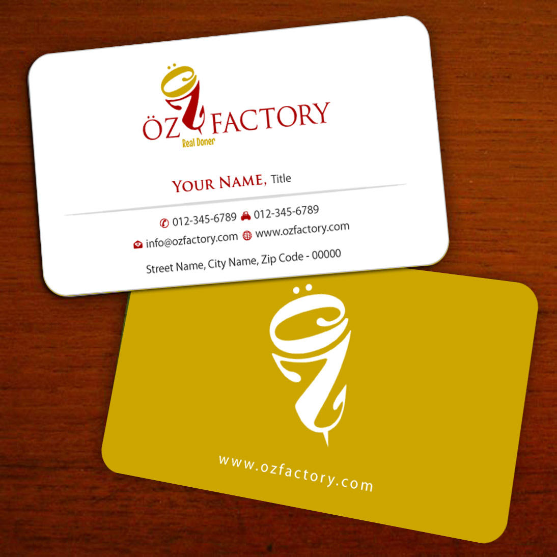 Design de Carte de Visite par Infinitive Technology pour Öz | Design #4954435