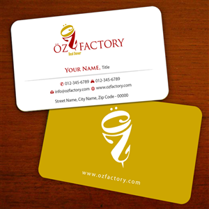Design de Carte de Visite par Infinitive Technology pour Öz | Design : #4954435
