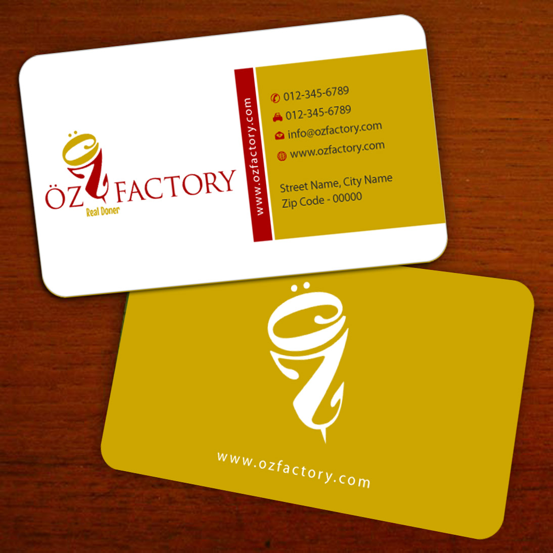 Business Card Design by Infinitive Technology for Öz | Design #4960120