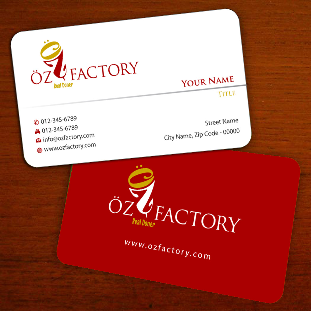 Business Card Design by Infinitive Technology for Öz | Design #4960152