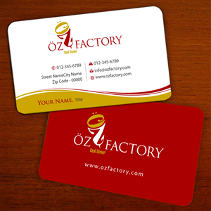 Visitenkarten-Design von Infinitive Technology für Öz | Design: #4960196