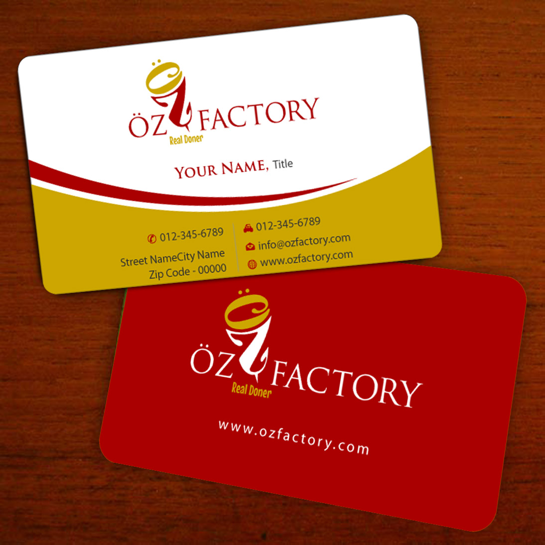 Business Card Design by Infinitive Technology for Öz | Design #4960293