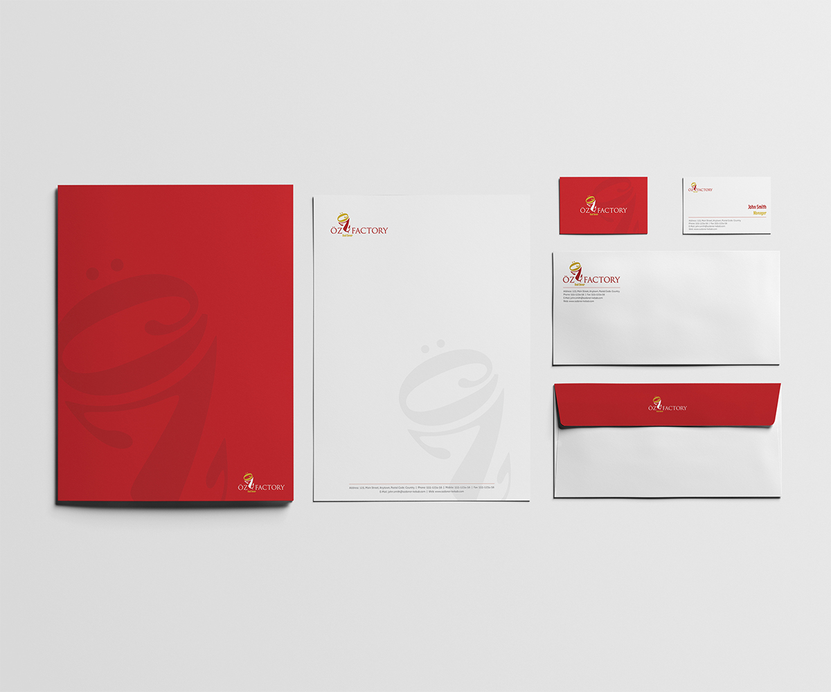 Stationery Design by Owtee-TheDreamer. for Öz | Design: #5042184