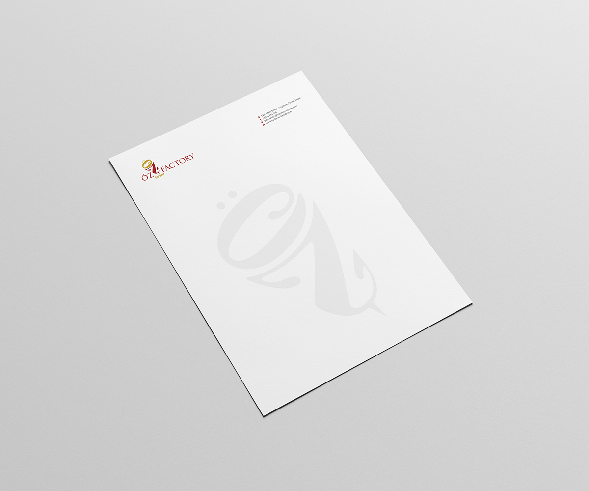 Stationery Design by Owtee-TheDreamer. for Öz | Design #5042377