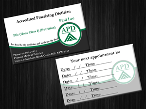 Business Card Design by st.glamour
