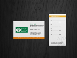 Visitenkarten-Design von HYPdesign für dieses Projekt | Design: #4858720