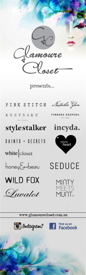 Banner-Design von Karolin für Glamoure Closet | Design: #4889939