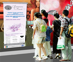 Banner Ad Design by Black Stallions Impressive Solutions for Glamoure Closet | Design #4887322