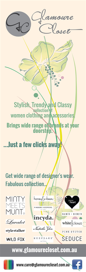 Banner Ad Design by Impressive Solutions for Glamoure Closet | Design: #4887337
