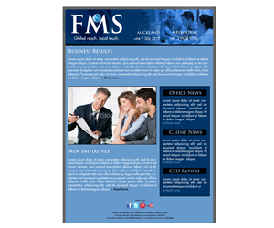 Newsletter-Design von GliderGraphx für FMS | Design: #1427317