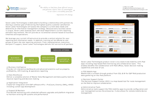 Brochure Design by kryseria for Seven Lakes Technologies | Design #1396773
