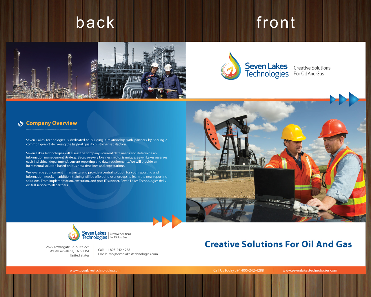 Brochure Design by Sbss for Seven Lakes Technologies | Design: #1399103