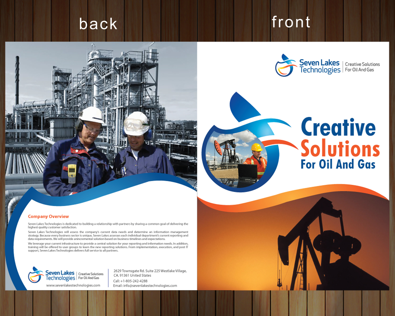 Diseño de Brochure por Sbss para Seven Lakes Technologies | Diseño #1399106