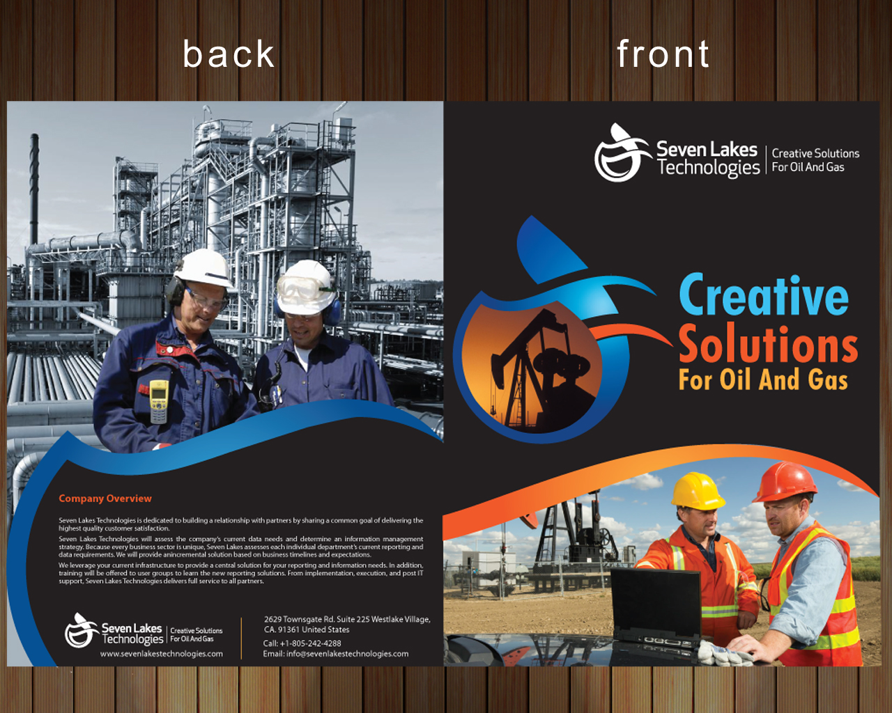 Brochure Design by Sbss for Seven Lakes Technologies | Design #1399129