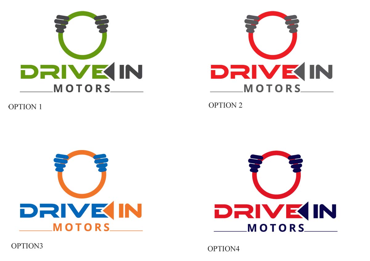 Logo Design by Elkana Letting for Drive In Motors LLC | Design #4908990