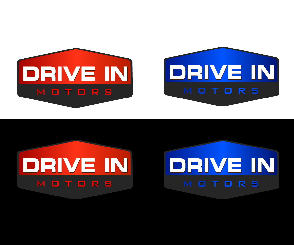 Logo Design by TRHZ for Drive In Motors LLC | Design #4897688