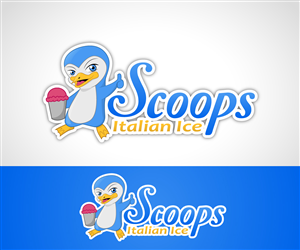 Logo Design by @vorbys for Scoops Ice | Design: #1396161