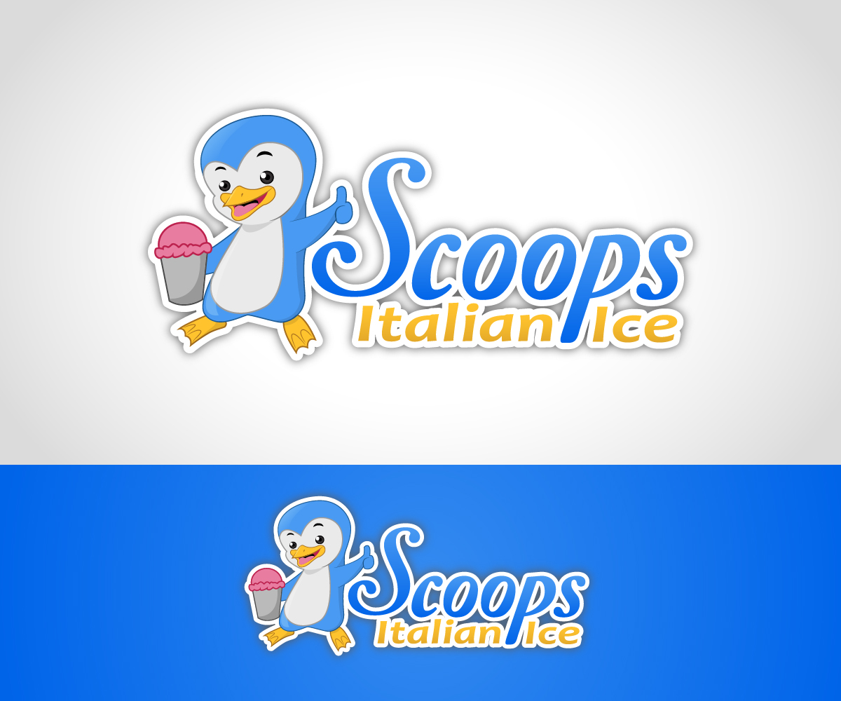 Logo Design by @vorbys for Scoops Ice | Design #1410871
