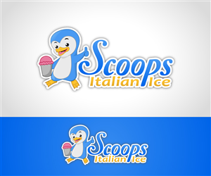Logo Design by @vorbys for Scoops Ice | Design: #1410871