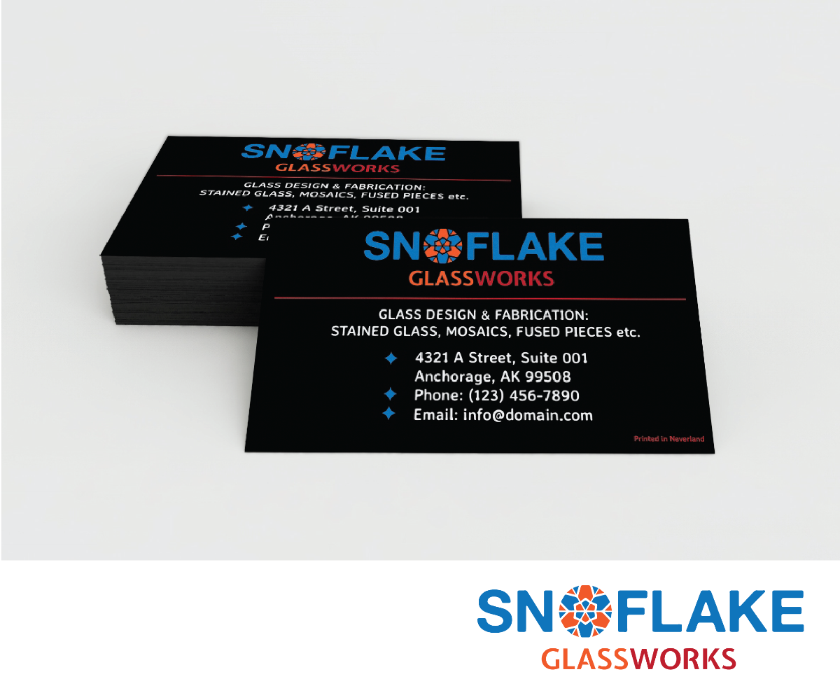 Design de Logo par StalkerV pour Snoflake Glassworks | Design #4877722