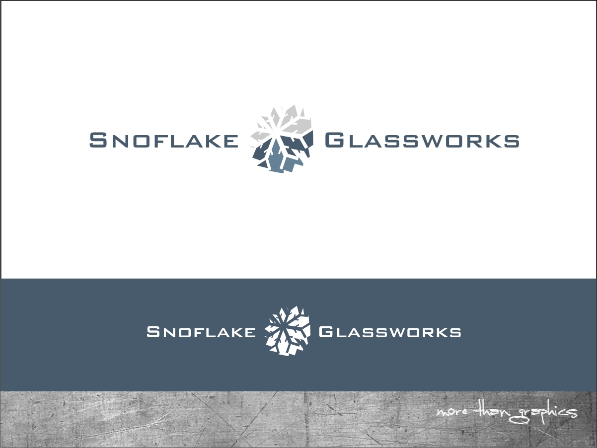 Logo Design by vladst2004 for Snoflake Glassworks | Design #4855972