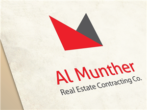 AlMunther Real Estate Contracting Co. | Logo Design by 3dwOrX