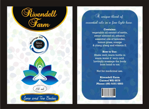 Australian Massage Oil Co. needs a new label. | Etikett-Design von Chinmayees