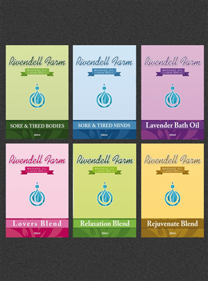 Australian Massage Oil Co. needs a new label. | Etikett-Design von yganess