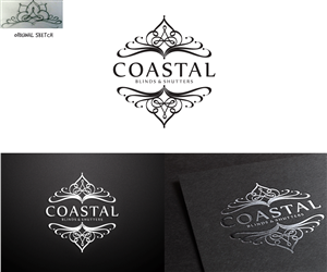 Logo Design by Omee for Coastal Blinds & Shutters | Design: #4864744