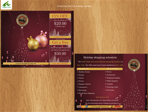 Postcard Design by AditiArts for Brick Station Post Inc. | Design #4886493
