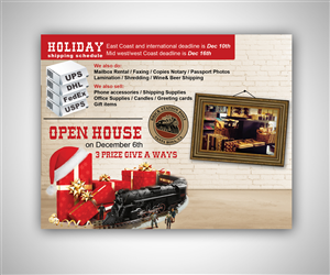 Design de Carte Postale par neboica pour Brick Station Post Inc. | Design : #4881827