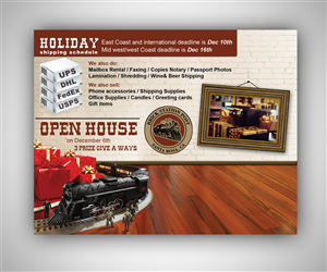 Design de Carte Postale par neboica pour Brick Station Post Inc. | Design : #4881951
