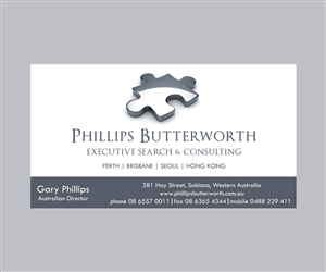Business Card Design by Anke Staphorst for Head Hunters Asia Pacific Pty Ltd | Design #1371663