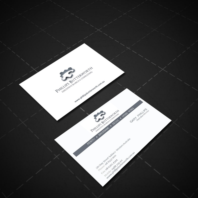 Design de Carte de Visite par farani pour Head Hunters Asia Pacific Pty Ltd | Design #1376216