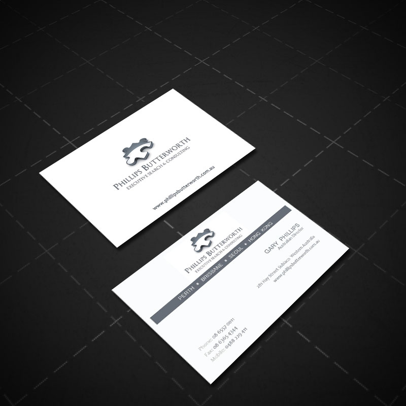 Design de Carte de Visite par farani pour Head Hunters Asia Pacific Pty Ltd | Design #1376223