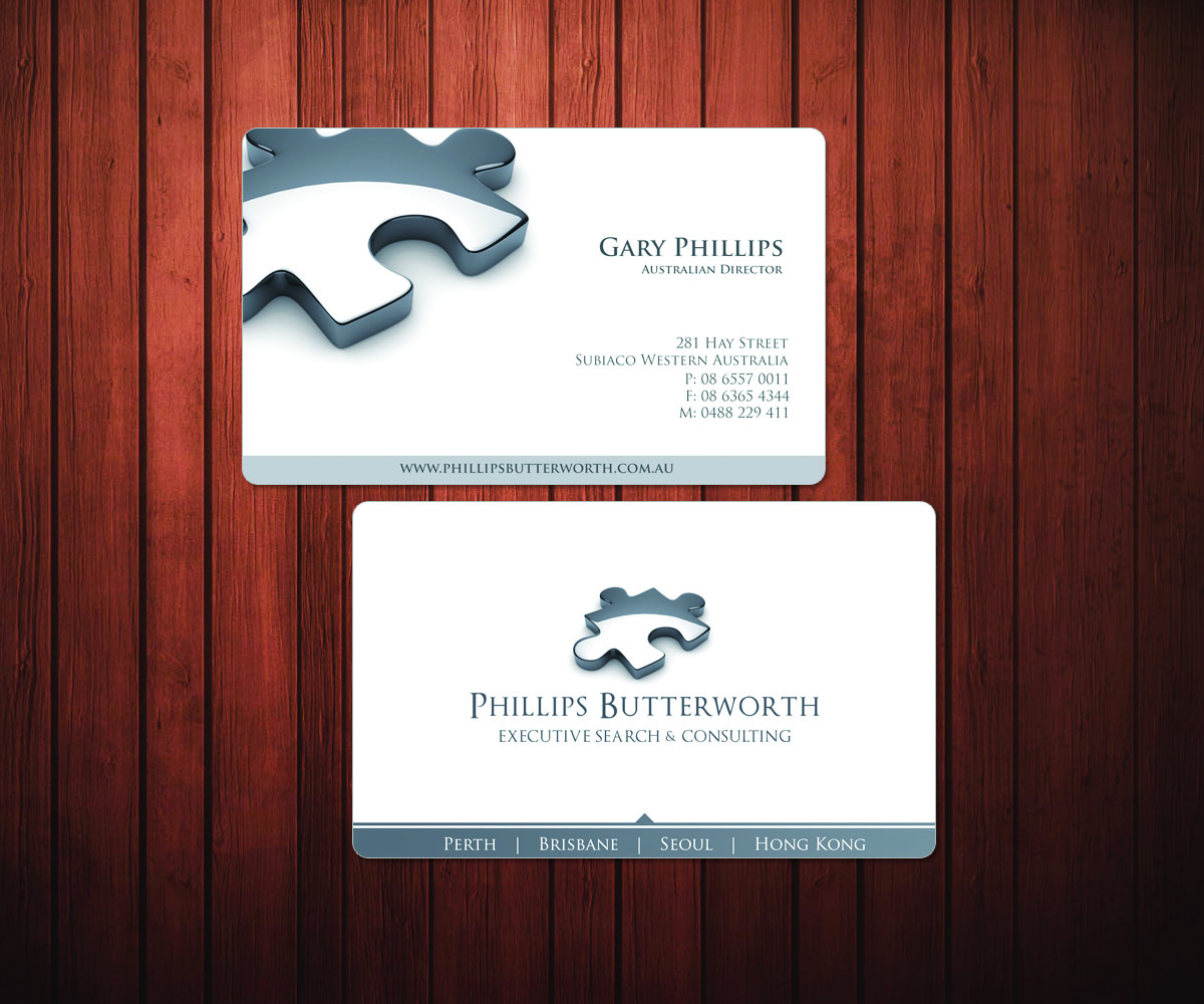 Business Card Design by Chere for Head Hunters Asia Pacific Pty Ltd | Design #1373790