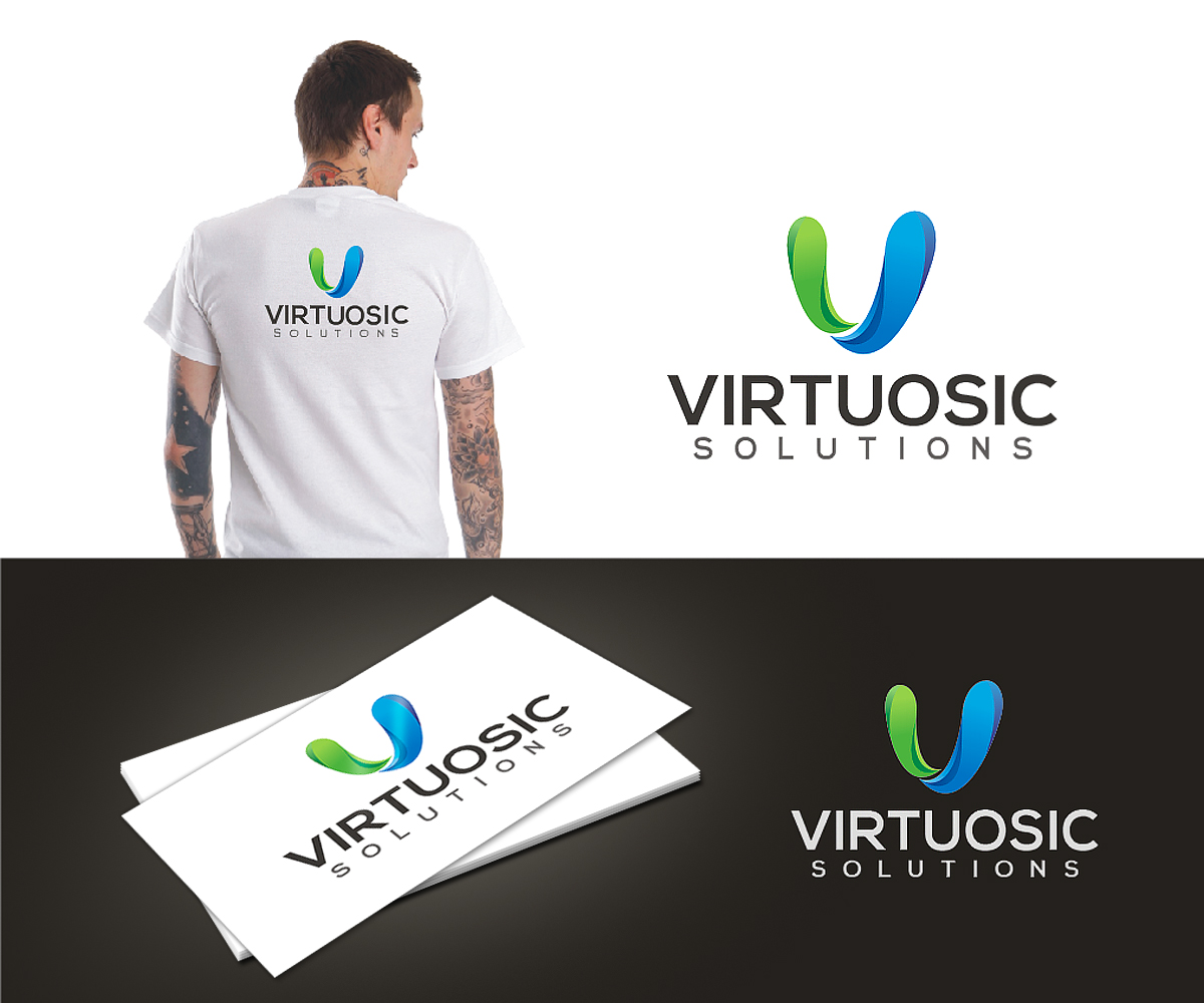 Logo Design by Vishak vasu for Virtuosic Solutions, Inc. | Design #4959341