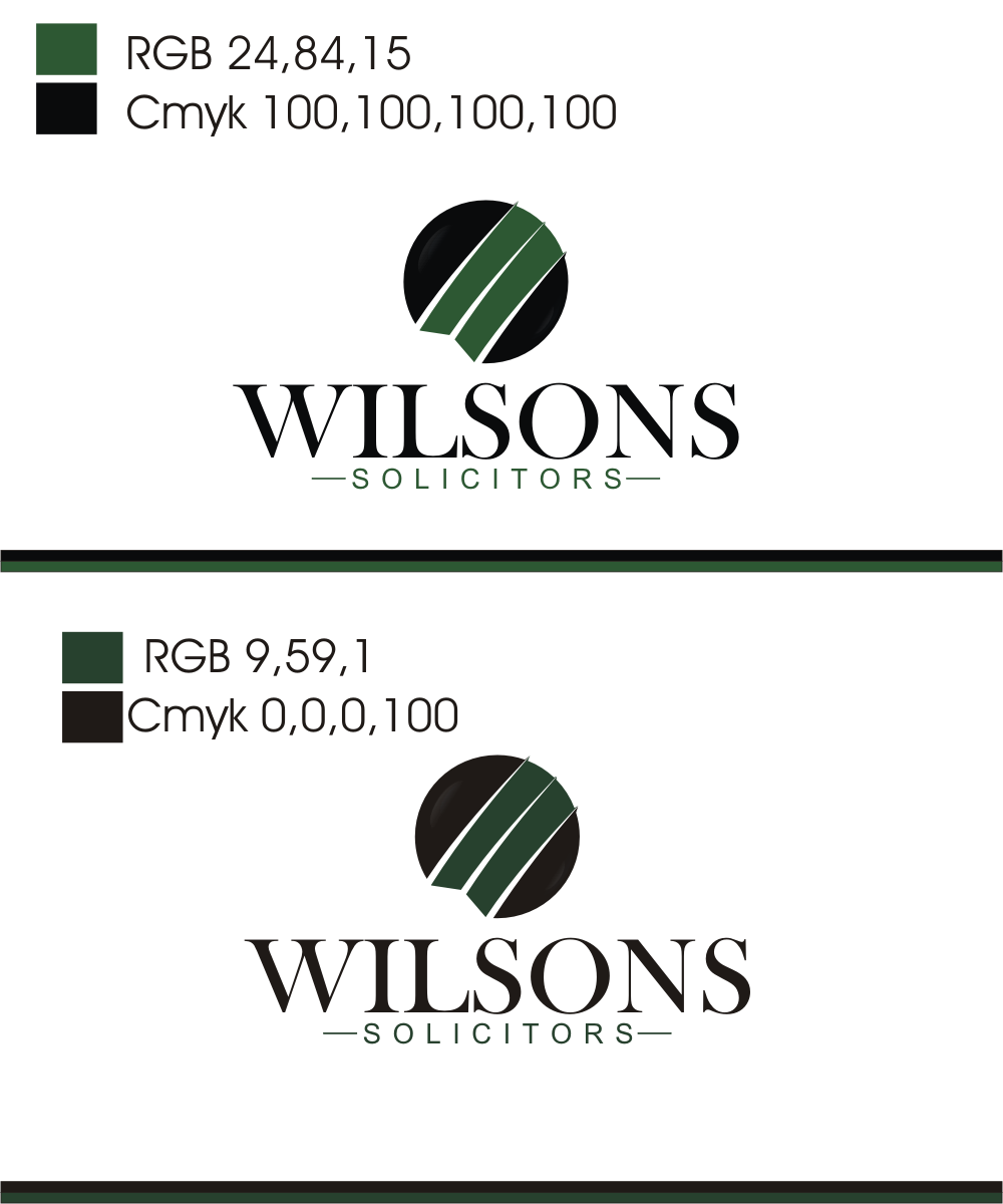 Logo Design by Sarah Graphic for Wilsons Solicitors | Design #4885268