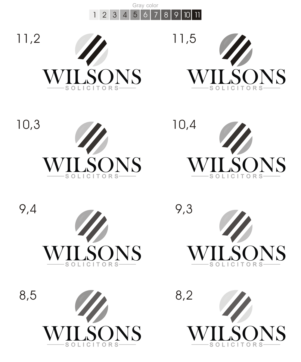 Logo Design by Sarah Graphic for Wilsons Solicitors | Design #4893581
